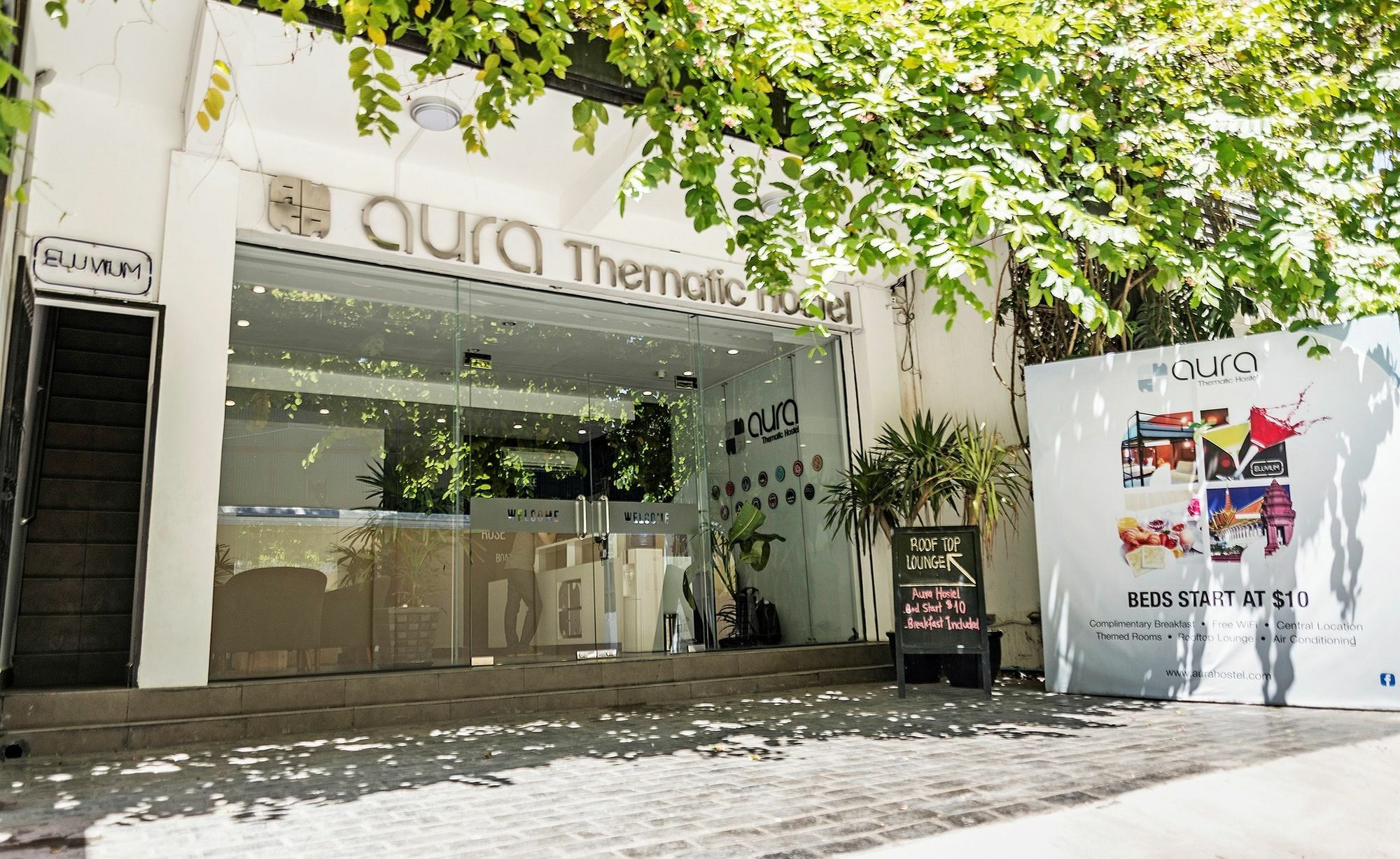 Aura Thematic Hostel Phnom Penh Eksteriør billede